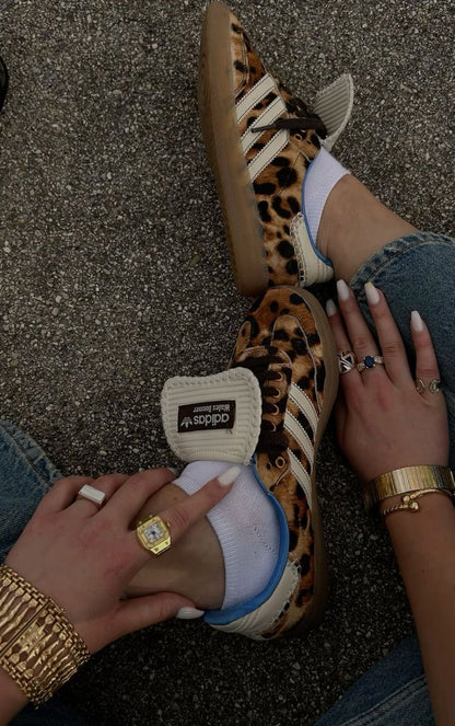 Adidas wales bonner leopard print