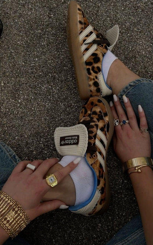 Adidas wales bonner leopard print