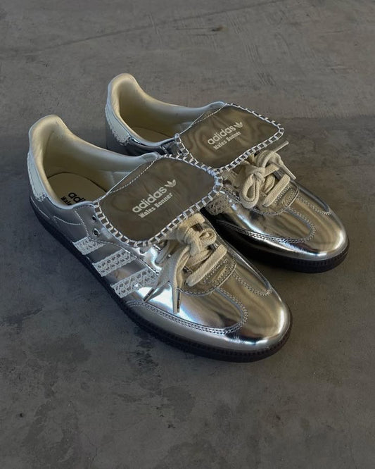 Adidas wales bonner metallic silver